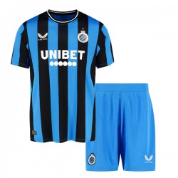 Club Brugge Wedstrijdshirt met Korting Thuis Kind 2024-25 Korte Mouw