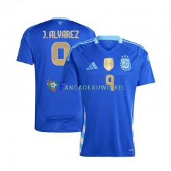 Argentinië Wedstrijdshirt met Korting Julian Alvarez 9 Copa America Uit Heren 2024 Korte Mouw