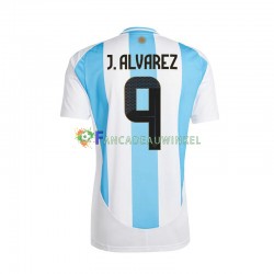 Argentinië Wedstrijdshirt met Korting Julian Alvarez 9 Copa America Thuis Heren 2024 Korte Mouw