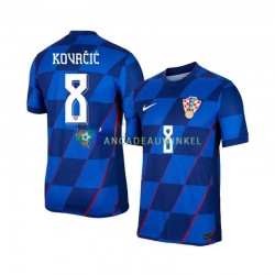 Kroatië Wedstrijdshirt met Korting Mateo Kovacic 8 Uit Heren EK 2024 Korte Mouw