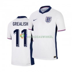Engeland Wedstrijdshirt met Korting Jack Grealish 11 Thuis Heren EK 2024 Korte Mouw