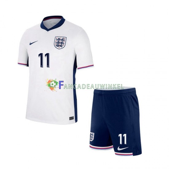 Engeland Wedstrijdshirt met Korting Jack Grealish Thuis Kind EK 2024 Korte Mouw