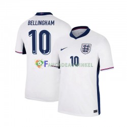 Engeland Wedstrijdshirt met Korting Jude Bellingham 10 Thuis Heren EK 2024 Korte Mouw