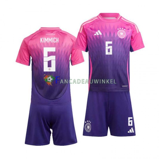 Duitsland Wedstrijdshirt met Korting Joshua Kimmich 6 Uit Kind EK 2024 Korte Mouw