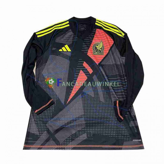 Mexico Wedstrijdshirt met Korting Copa America Keepersshirt Thuis Heren 2024 Lange Mouw