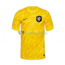 Nederland Wedstrijdshirt met Korting Keepersshirt Uit Heren EK 2024 Korte Mouw