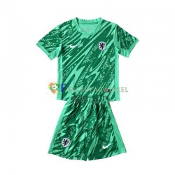 Nederland Wedstrijdshirt met Korting Keepersshirt Thuis Kind EK 2024 Korte Mouw
