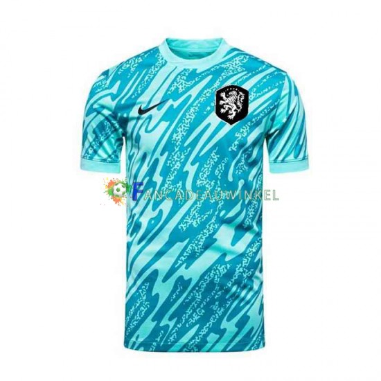 Nederland Wedstrijdshirt met Korting Keepersshirt 3rd Heren EK 2024 Korte Mouw