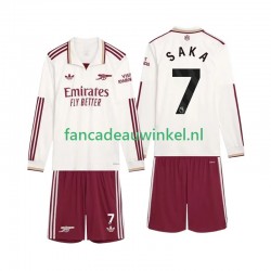 Arsenal Wedstrijdshirt met Korting Saka 7 3rd Kind 2025-26 Lange Mouw