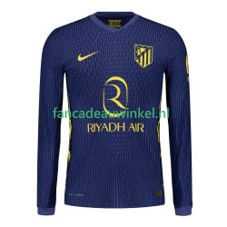 Atlético Madrid Wedstrijdshirt met Korting Uit Heren 2025-26 Lange Mouw