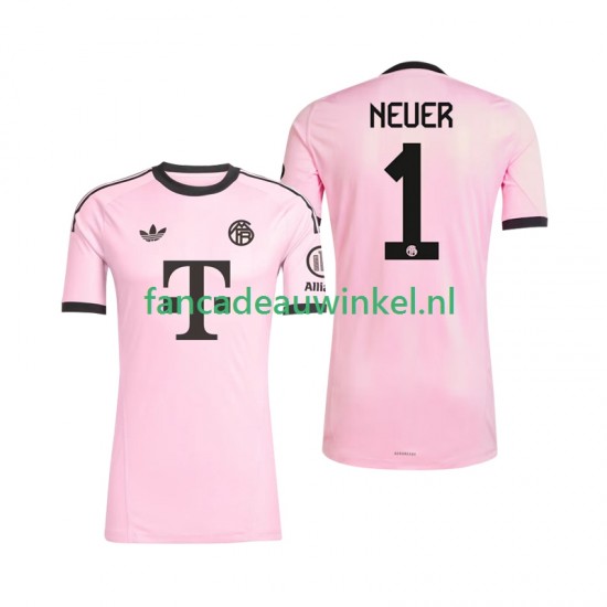 FC Bayern München Wedstrijdshirt met Korting Manuel Neuer 1 UCL Keepersshirt 3rd Heren 2025-26 Korte Mouw