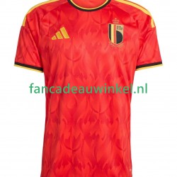 België Wedstrijdshirt met Korting Thuis Heren WK 2026 Korte Mouw