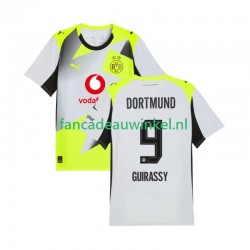 Borussia Dortmund Wedstrijdshirt met Korting Serhou Guirassy 9 Uit Heren 2025-26 Korte Mouw
