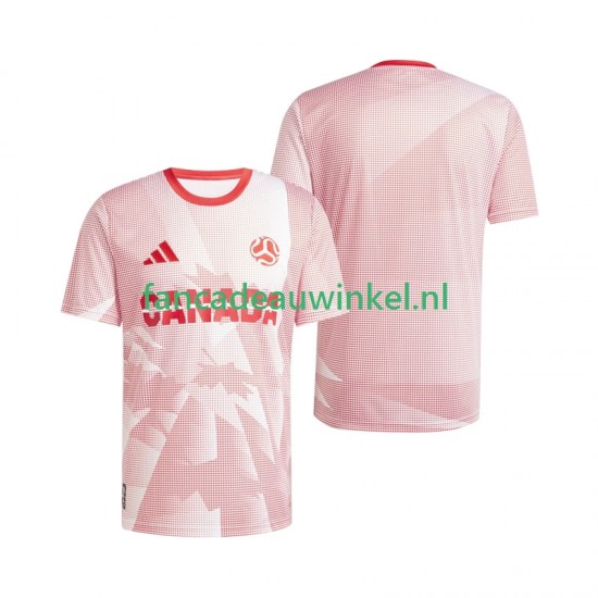 Canada Wedstrijdshirt met Korting Special Thuis Heren WK 2026 Korte Mouw