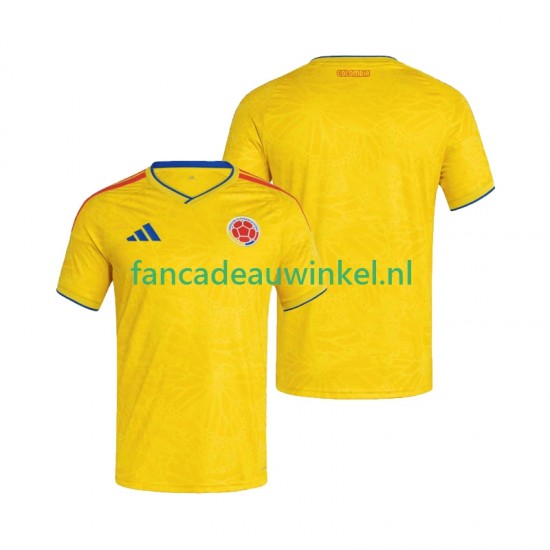 Colombia Wedstrijdshirt met Korting Thuis Heren WK 2026 Korte Mouw