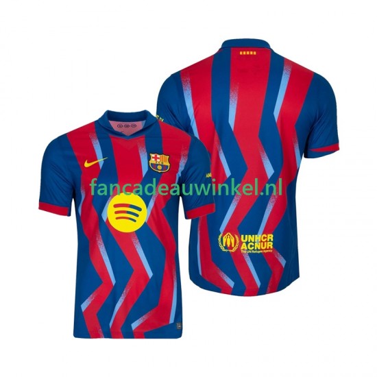FC Barcelona Wedstrijdshirt met Korting Vierde Heren 2025-26 Korte Mouw