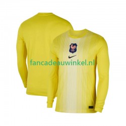 Frankrijk Wedstrijdshirt met Korting Keepersshirt Thuis Heren 2025 Lange Mouw