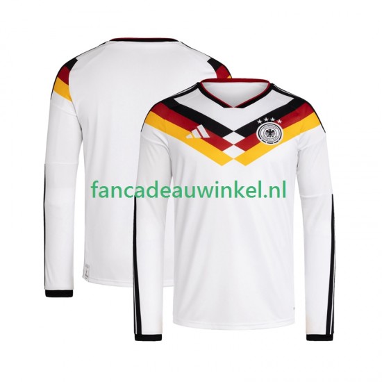 Duitsland Wedstrijdshirt met Korting Thuis Heren WK 2026 Lange Mouw