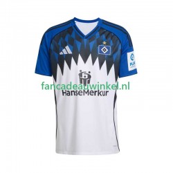 Hamburger SV Wedstrijdshirt met Korting Thuis Heren 2025-26 Korte Mouw