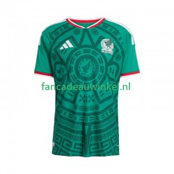Mexico Wedstrijdshirt met Korting Thuis Heren WK 2026 Korte Mouw