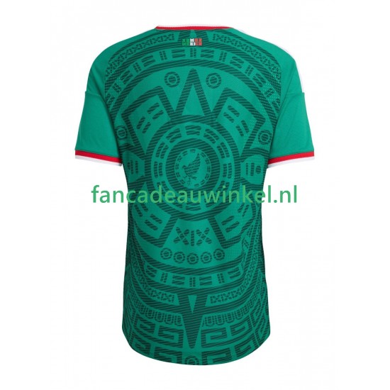 Mexico Wedstrijdshirt met Korting Thuis Heren WK 2026 Korte Mouw
