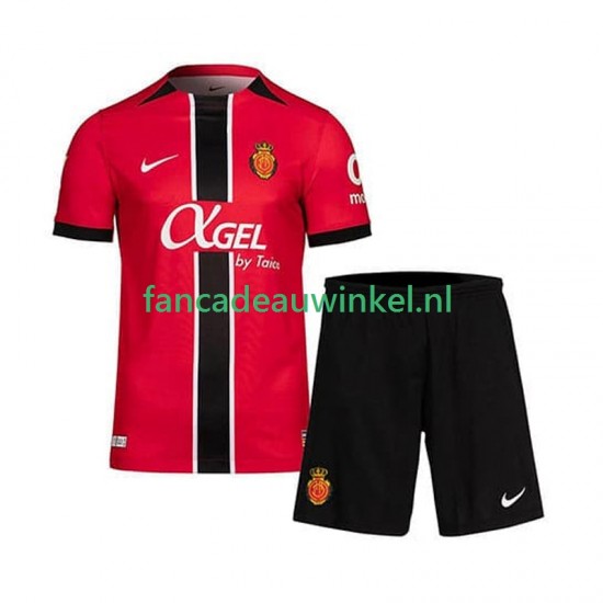Wedstrijdshirt met Korting RCD Mallorca Thuis Kind 2025-26 Korte Mouw