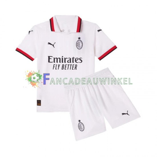 AC Milan Wedstrijdshirt met Korting Uit Kind 2024-25 Korte Mouw