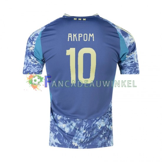 AFC Ajax Wedstrijdshirt met Korting Chuba Akpom 10 Uit Heren 2024-25 Korte Mouw