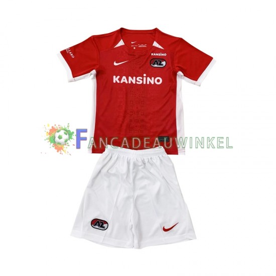 AZ Alkmaar Wedstrijdshirt met Korting Thuis Kind 2024-25 Korte Mouw