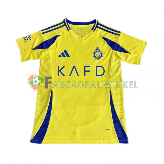 Wedstrijdshirt met Korting Al Nassr Thuis Heren 2024-25 Korte Mouw