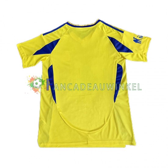 Wedstrijdshirt met Korting Al Nassr Thuis Heren 2024-25 Korte Mouw