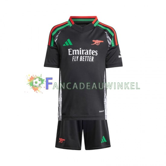 Arsenal Wedstrijdshirt met Korting Uit Kind 2024-25 Korte Mouw