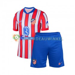 Atlético Madrid Wedstrijdshirt met Korting Thuis Kind 2024-25 Korte Mouw