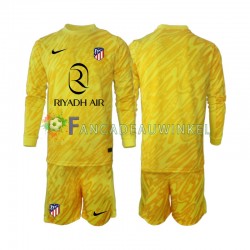Atlético Madrid Wedstrijdshirt met Korting Keepersshirt 3rd Kind 2024-25 Lange Mouw