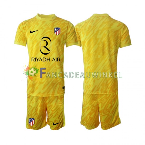 Atlético Madrid Wedstrijdshirt met Korting Keepersshirt 3rd Kind 2024-25 Korte Mouw