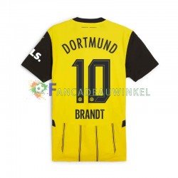 Borussia Dortmund Wedstrijdshirt met Korting Julian Brandt 10 Thuis Heren 2024-25 Korte Mouw
