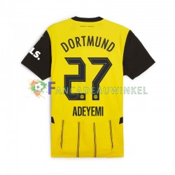 Borussia Dortmund Wedstrijdshirt met Korting Karim Adeyemi 27 Thuis Heren 2024-25 Korte Mouw