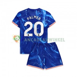Chelsea Wedstrijdshirt met Korting Cole Palmer 20 Thuis Kind 2024-25 Korte Mouw