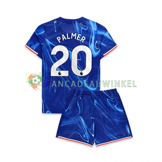 Chelsea Wedstrijdshirt met Korting Cole Palmer 20 Thuis Kind 2024-25 Korte Mouw