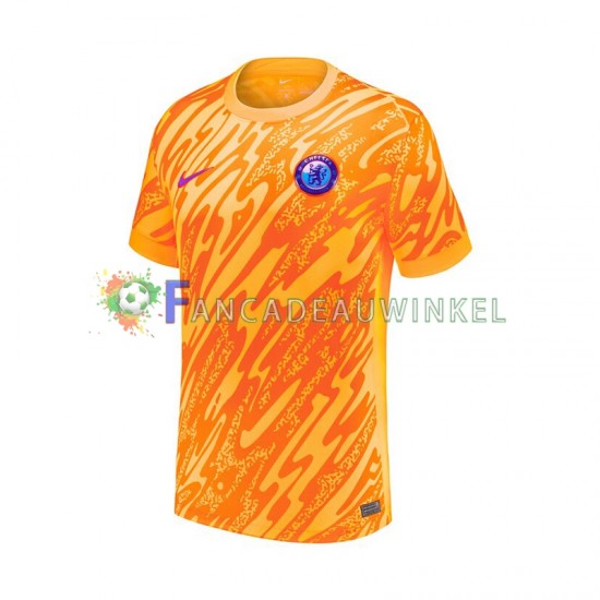 Chelsea Wedstrijdshirt met Korting Keepersshirt Thuis Heren 2024-25 Korte Mouw