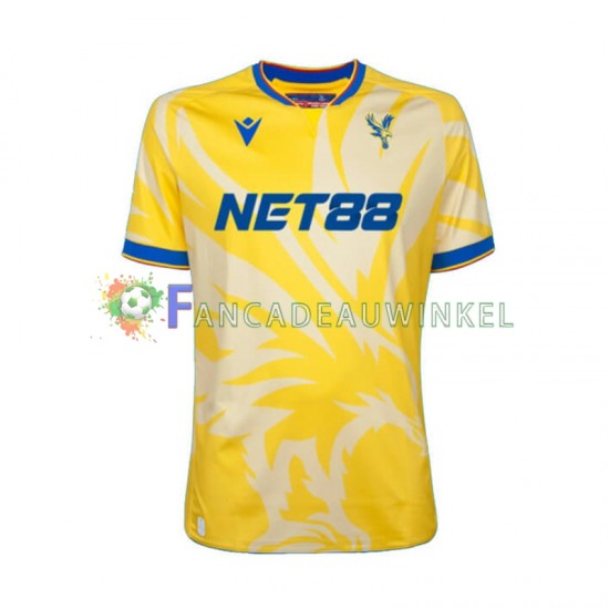 Crystal Palace Wedstrijdshirt met Korting Uit Heren 2024-25 Korte Mouw