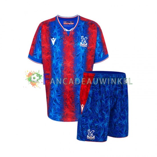 Crystal Palace Wedstrijdshirt met Korting Thuis Kind 2024-25 Korte Mouw