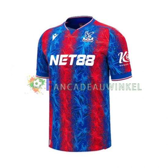 Crystal Palace Wedstrijdshirt met Korting Thuis Heren 2024-25 Korte Mouw