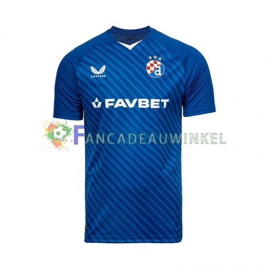 Dinamo Zagreb Wedstrijdshirt met Korting Thuis Heren 2024-25 Korte Mouw