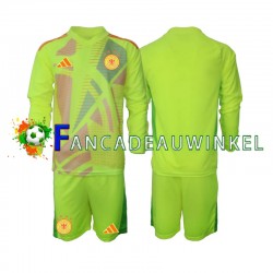 Duitsland Wedstrijdshirt met Korting Keepersshirt Uit Kind EK 2024 Lange Mouw