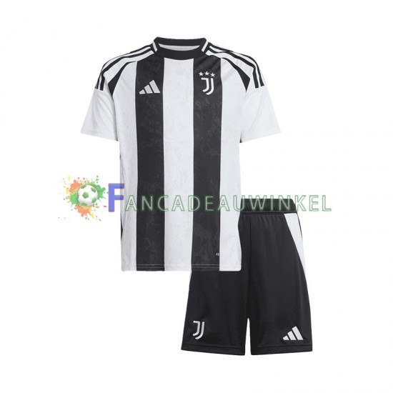 Juventus Wedstrijdshirt met Korting Thuis Kind 2024-25 Korte Mouw