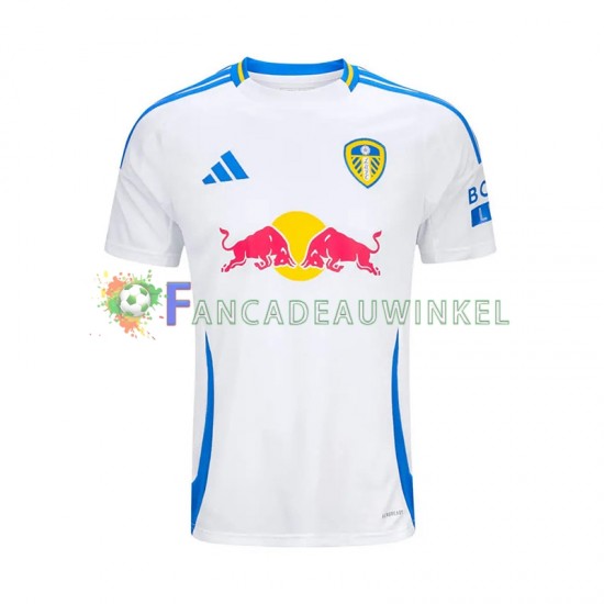 Leeds United Wedstrijdshirt met Korting Thuis Heren 2024-25 Korte Mouw