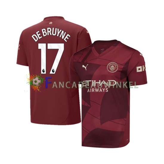 Manchester City Wedstrijdshirt met Korting DE BRUYNE 17 3rd Heren 2024-25 Korte Mouw