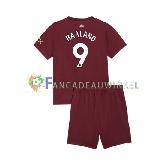 Manchester City Wedstrijdshirt met Korting Erling Haaland 9 3rd Kind 2024-25 Korte Mouw