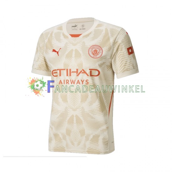 Manchester City Wedstrijdshirt met Korting Keepersshirt 3rd Heren 2024-25 Korte Mouw